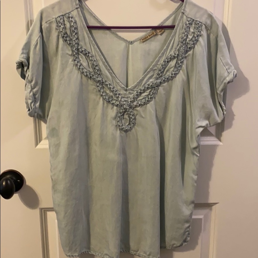 Denim blouse